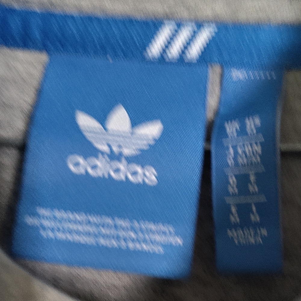 Adidas Gray Lightweight Windbreaker Performance Jacket Size Medium - Picture 5 of 7